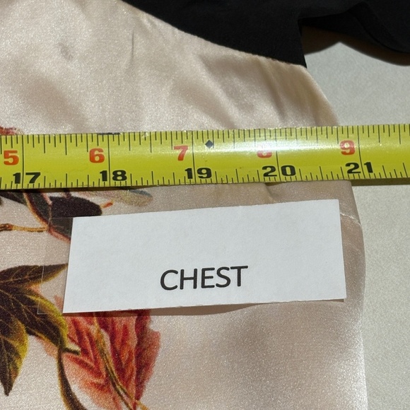 Women LongSleeve Silk Mini Shift Dress Sz L Birds 12Th Street by Cynthia Vincent - Picture 14 of 16